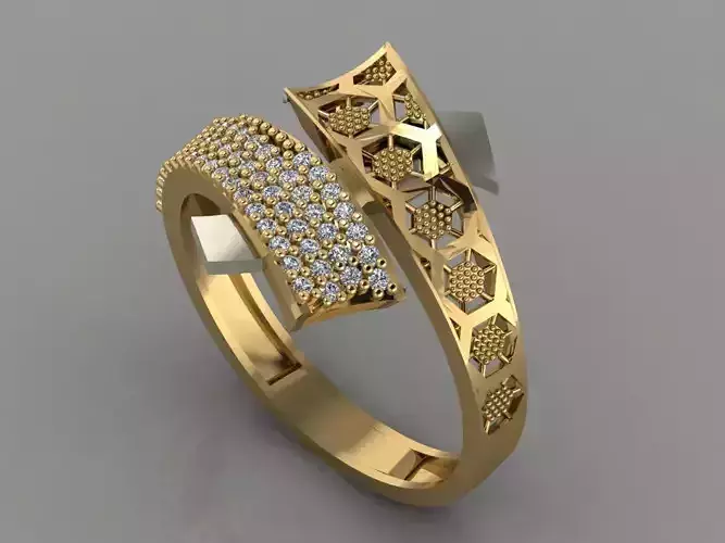 GC GOLD Y014- Diamond 3D model 3D print model