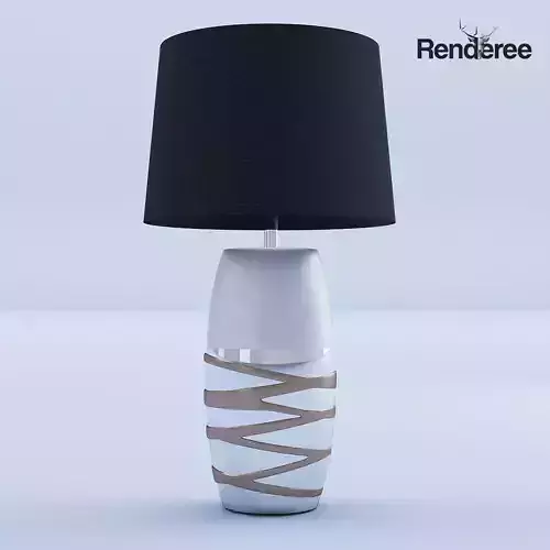 Modern Lamp Black White