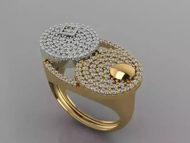 GC GOLD Y018- Diamond 3D model