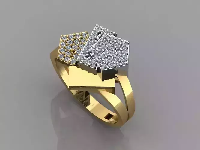 GC GOLD Y019- Diamond 3D model 