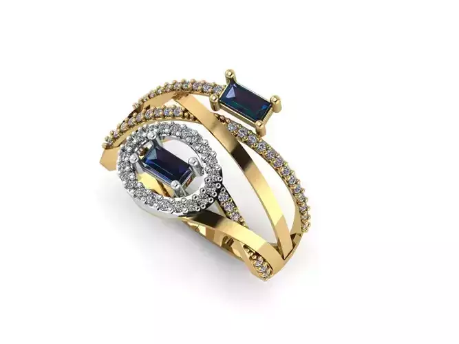 GC GOLD Y020- Diamond 3D model