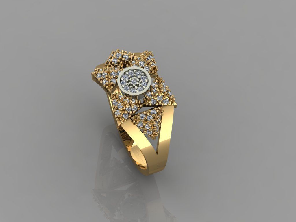 GC GOLD Y022- Diamond 3D model 3D print model_1