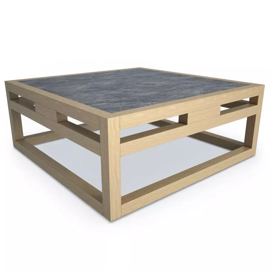 Kontiki Wooden Outdoor Table Emu 3D model_0