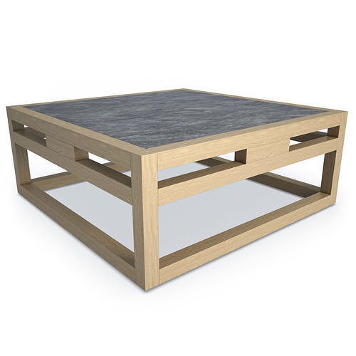 Kontiki Wooden Outdoor Table Emu 3D model