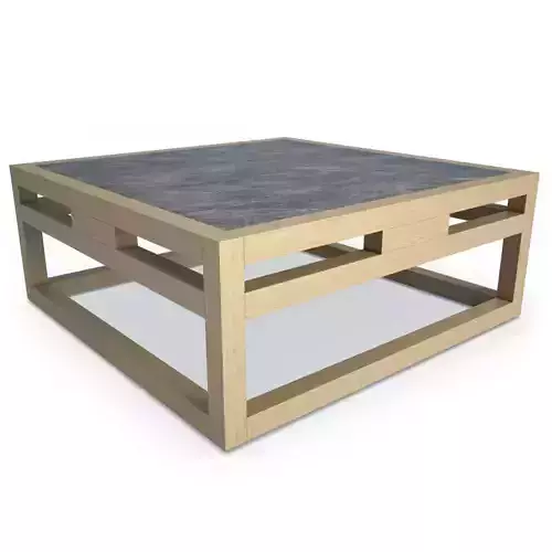 Kontiki Wooden Outdoor Table Emu 3D model