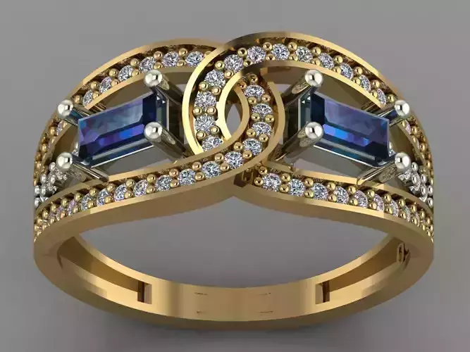 GC GOLD Y025- Diamond 3D modeL