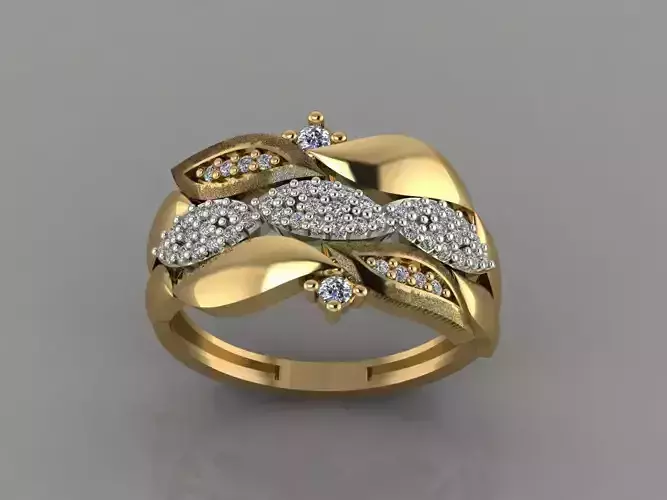 GC GOLD Y028- Diamond 3D modeL 
