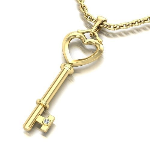 Pendant Key 3D print model