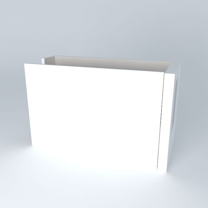 Modern Bathroom Set Free 3D model_1