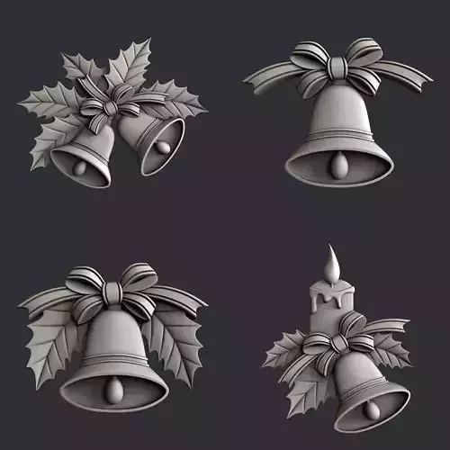 3d STL models for CNC router bell