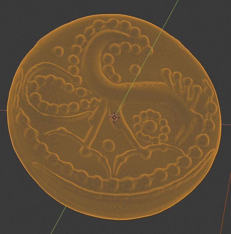 celtic coin 4 3D print model_1