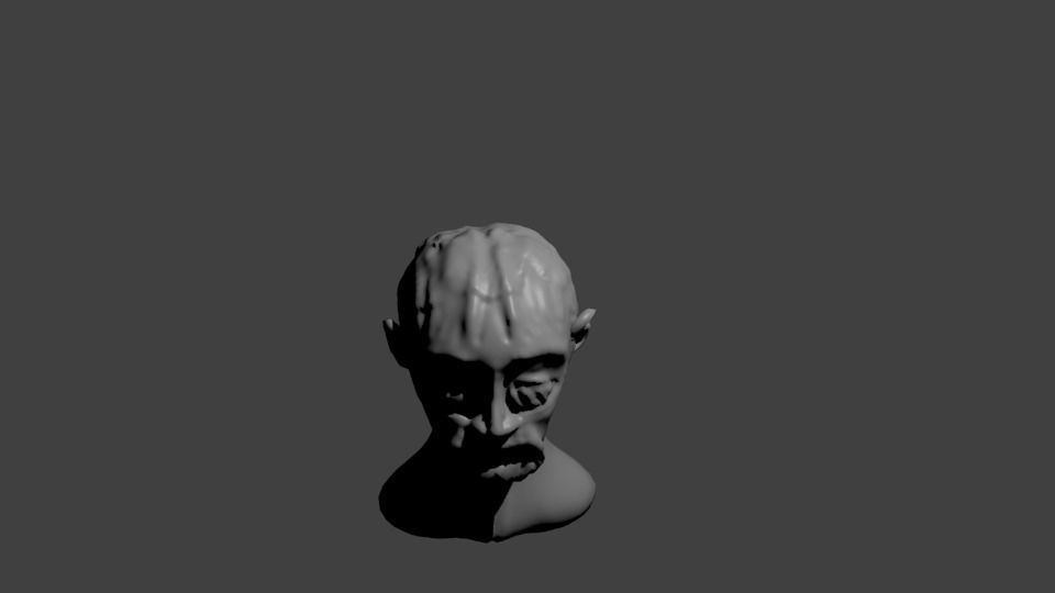 human head Free 3D model_1