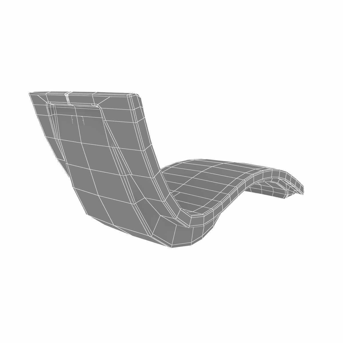 Tropitone Curve Chaise Lounge 3d model 3D model_6