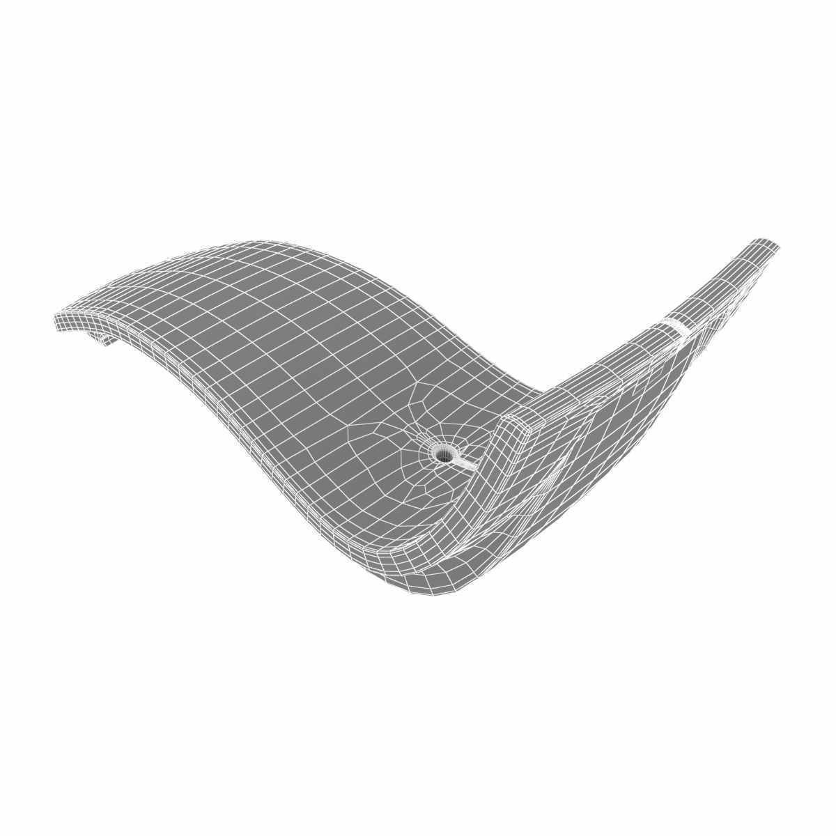 Tropitone Curve Chaise Lounge 3d model 3D model_10