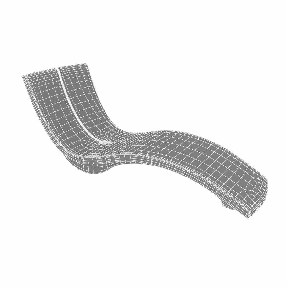 Tropitone Curve Chaise Lounge 3d model 3D model_8