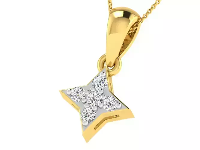 Women light weight pendant 3dm stl render detail 