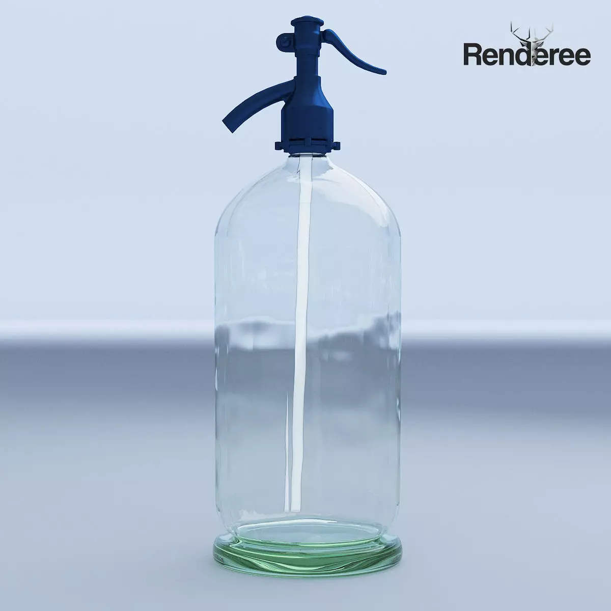 Siphon Bottle 3D model_0