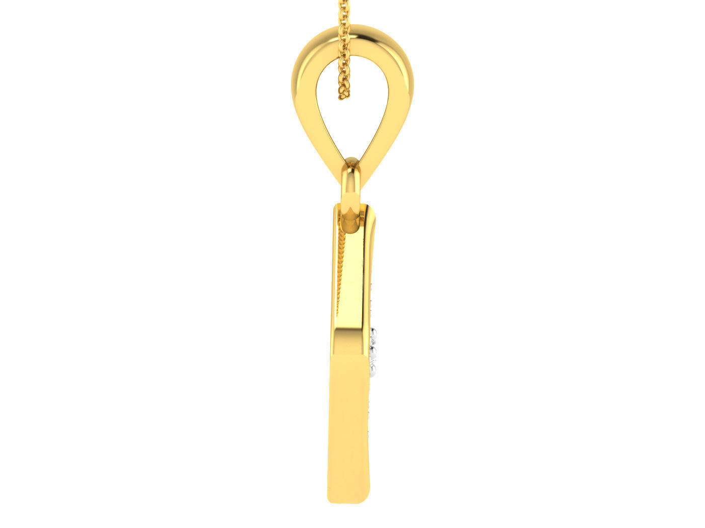 Women light weight pendant 3dm stl render detail  3D print model_2