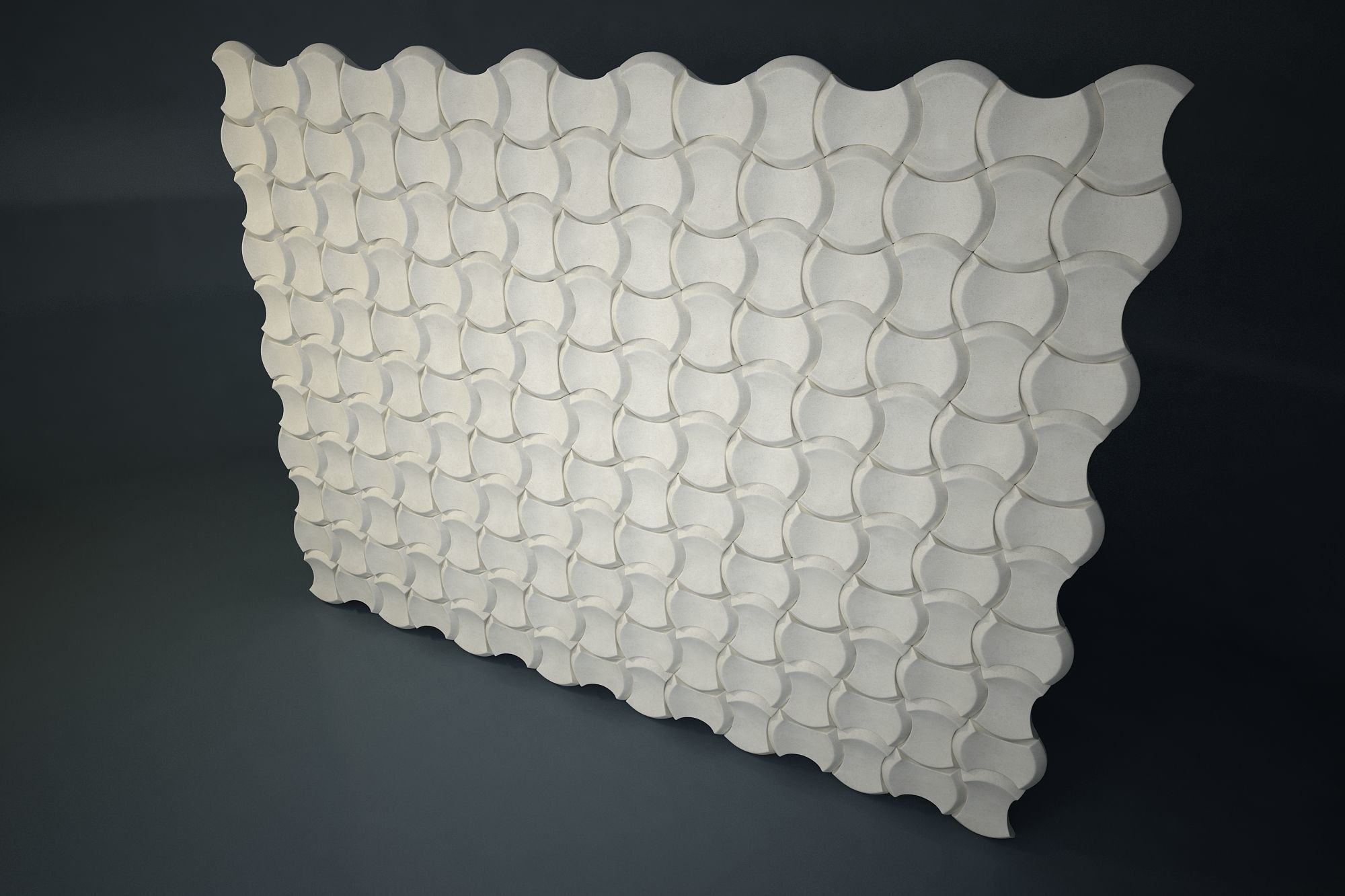 01 3DECOR PATTERN WALL Low-poly 3D model_4