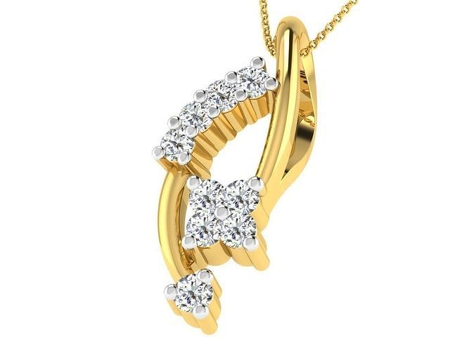 Women light weight pendant 3dm stl render detail  3D print model