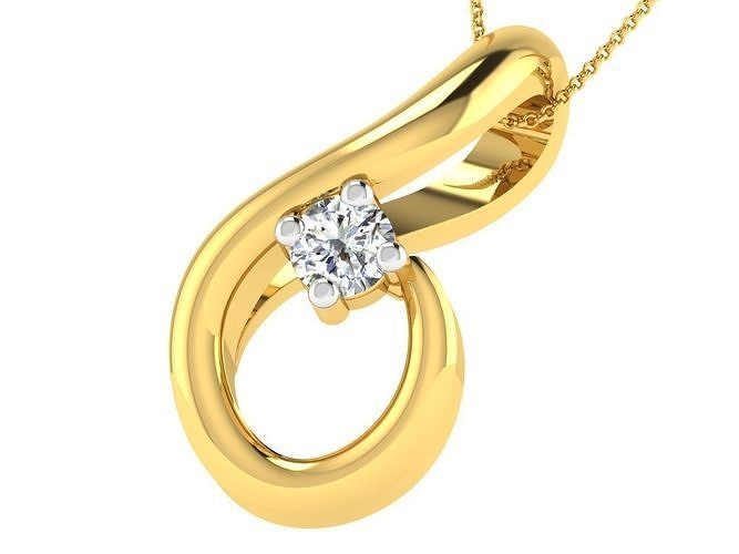 Women light weight pendant 3dm stl render detail  3D print model