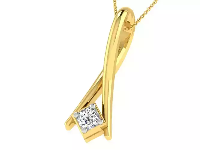 Women light weight pendant 3dm stl render detail 