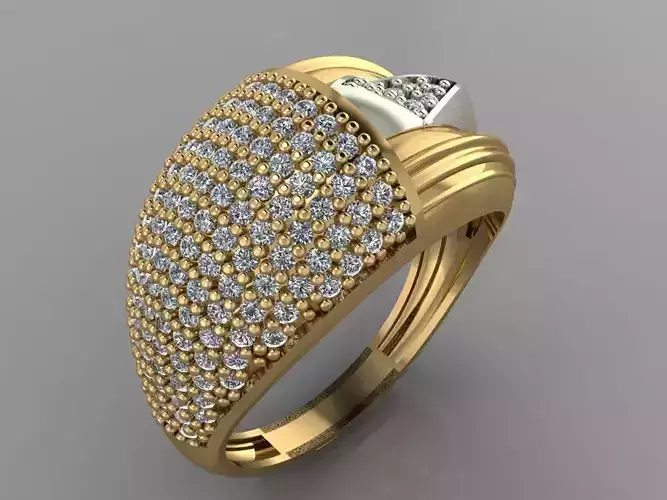 GC GOLD Y034- Diamond 3D modeL 
