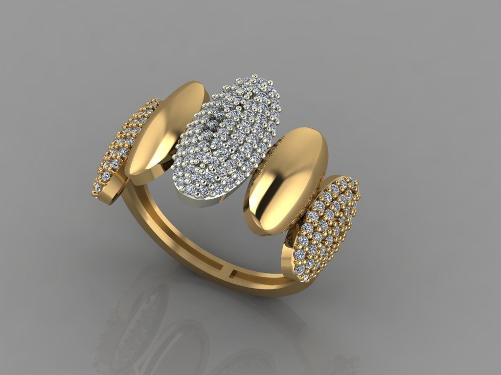 GC GOLD Y036- Diamond 3D mode 3D print model_1