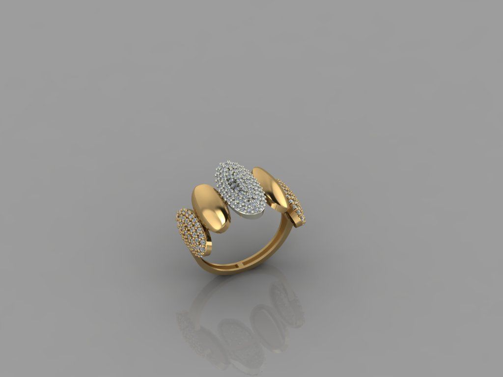 GC GOLD Y036- Diamond 3D mode 3D print model_4