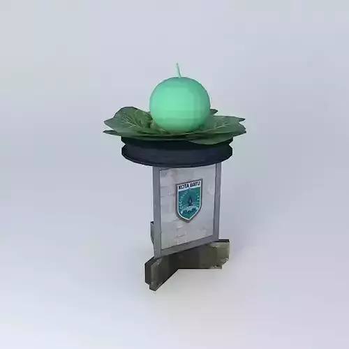 Kota Batu monument 3D model