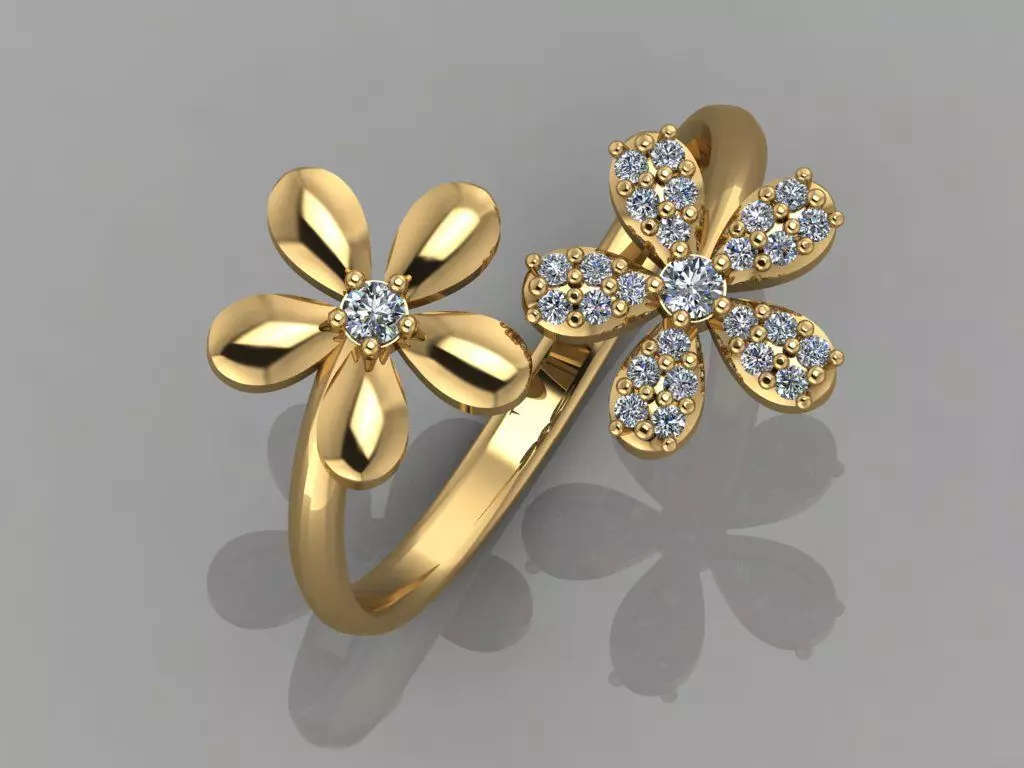 GC GOLD Y037- Diamond 3D modeL 3D print model_0