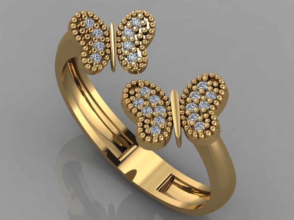 GC GOLD Y042- Diamond 3D modeL 3D print model_1