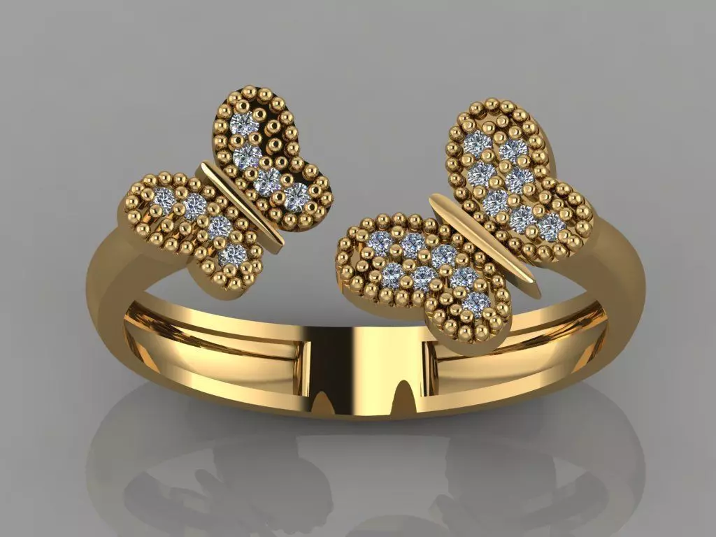 GC GOLD Y042- Diamond 3D modeL 3D print model_0