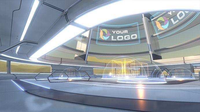 3D Showroom Level Kit Vol 8 Low-poly 3D model_3