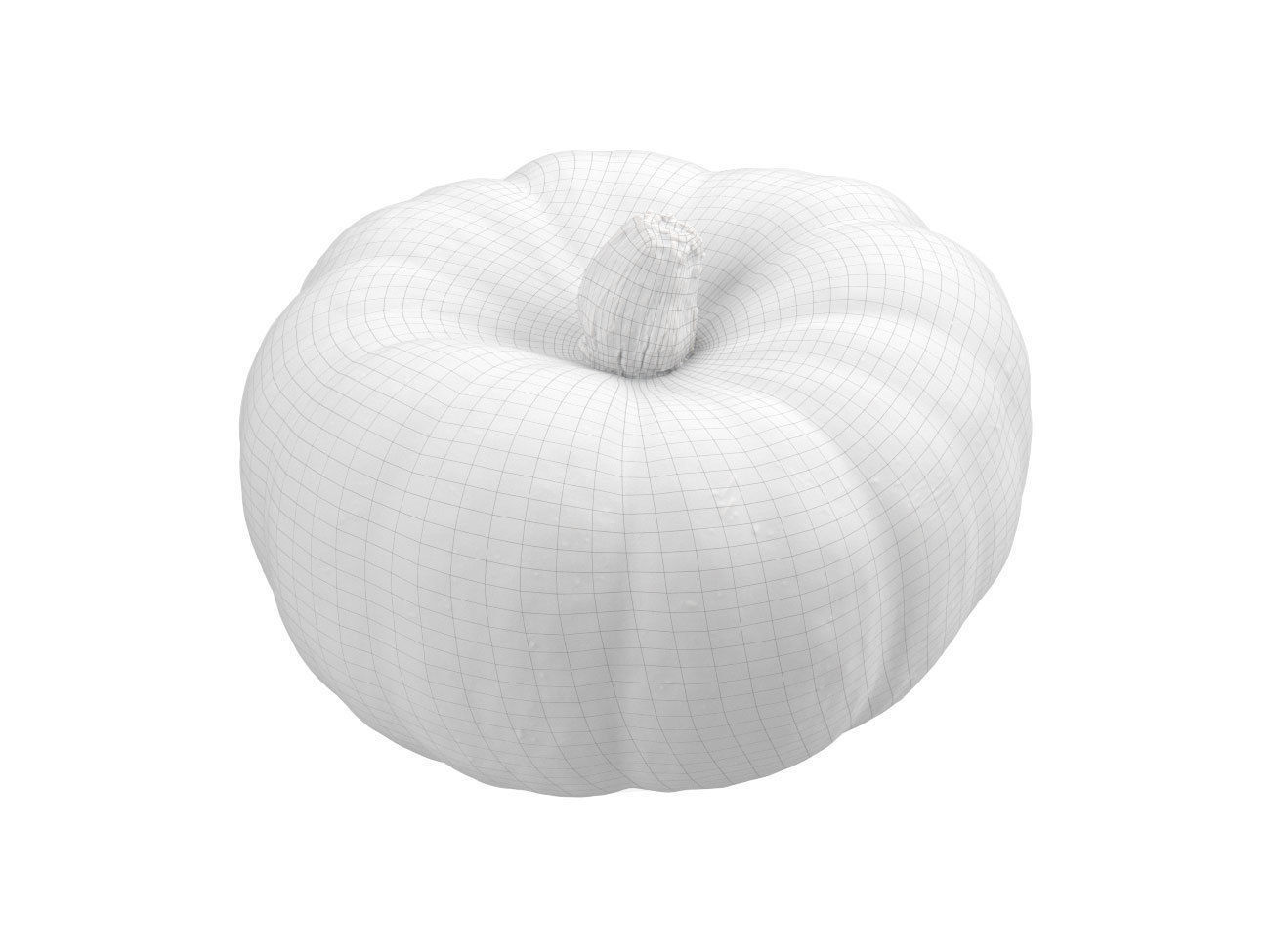 Photorealistic Kabocha Squash 3D Scan 1 3D model_7