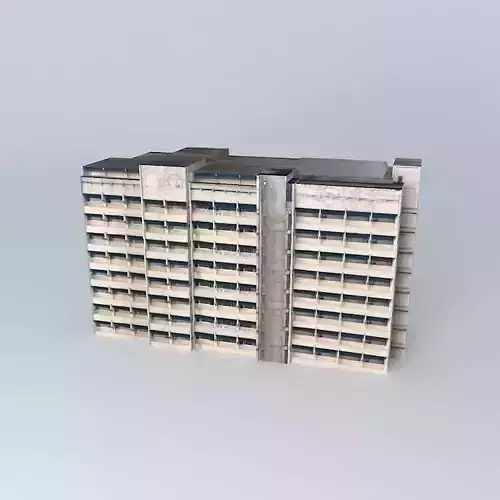 Building Putra Borneo apartment block