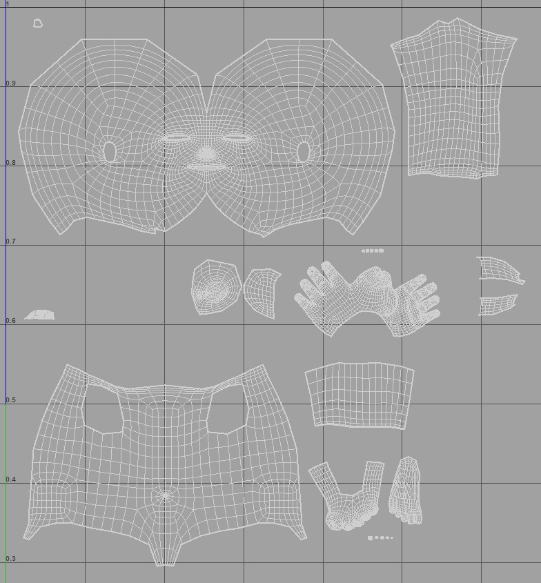 Baby Rigged Stylized Character Low-poly 3D model_10