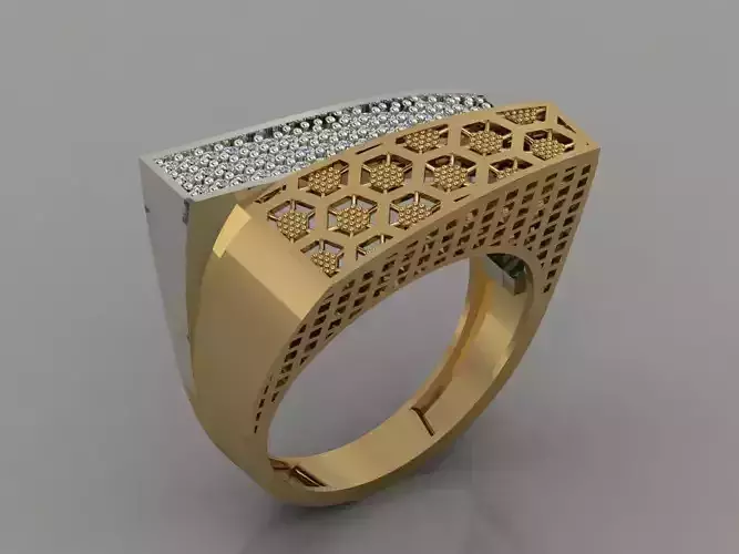 GC GOLD Y049- Diamond set 3D model 3D print model 3D print model
