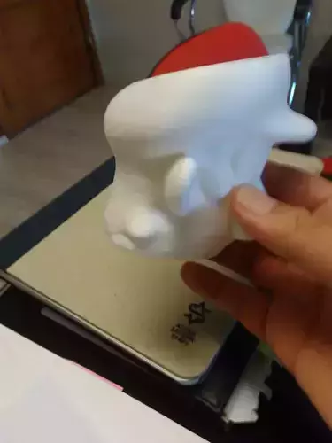 a decorative luigi pot 