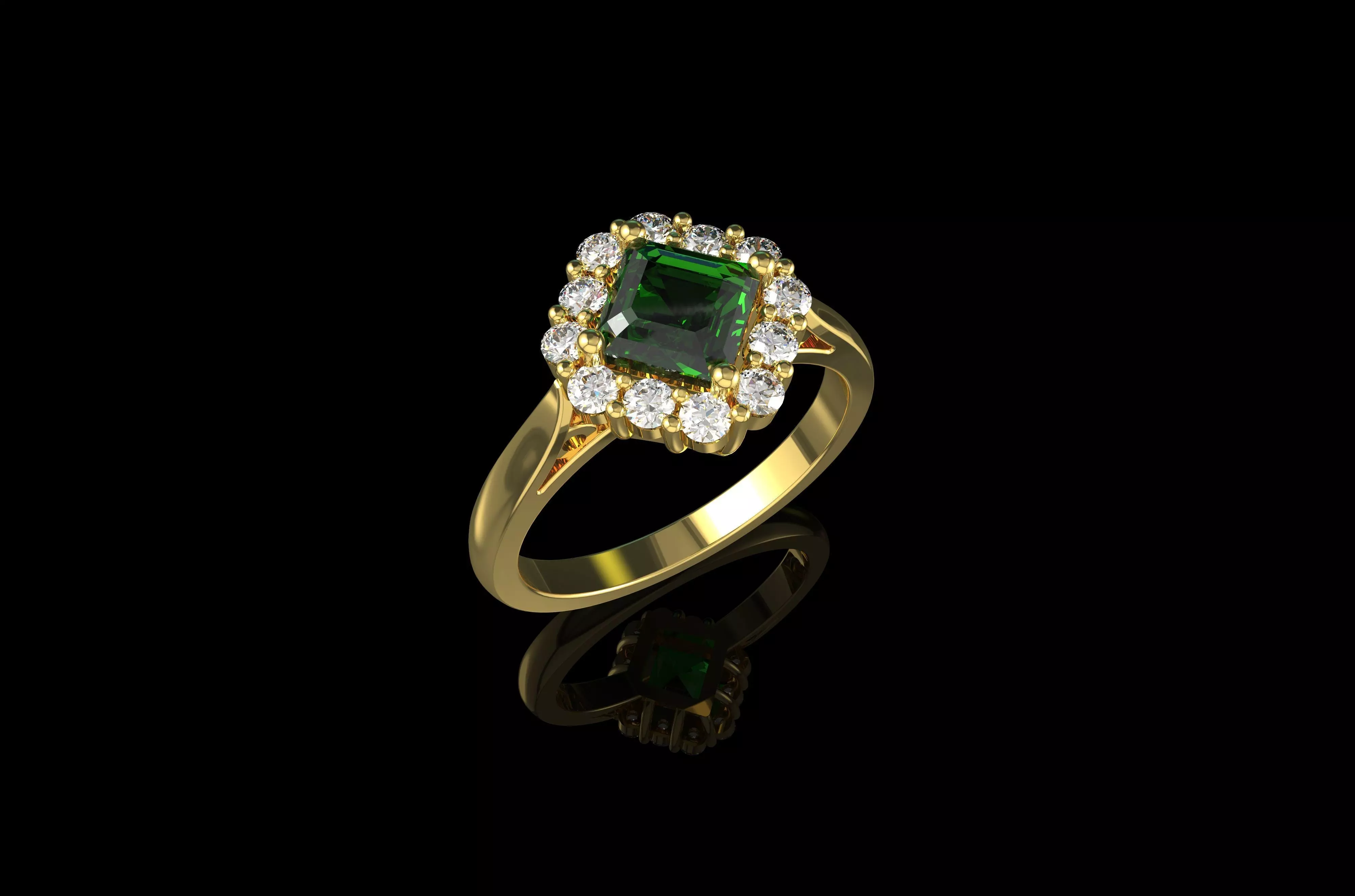 Gold N685 3D print model_0