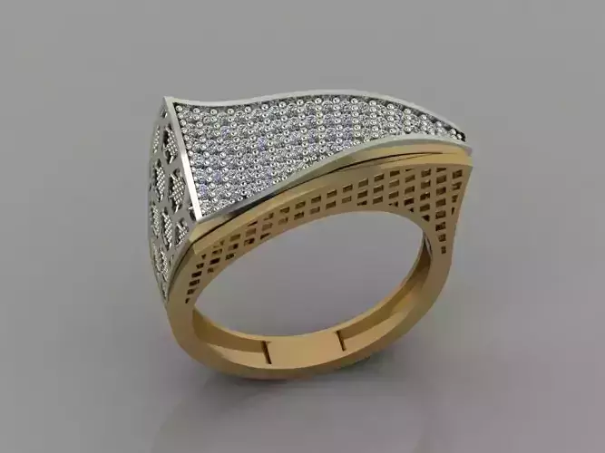 GC GOLD Y055 - Diamond set 3D model 3D print model