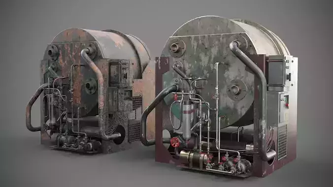 Machinery device 3D model