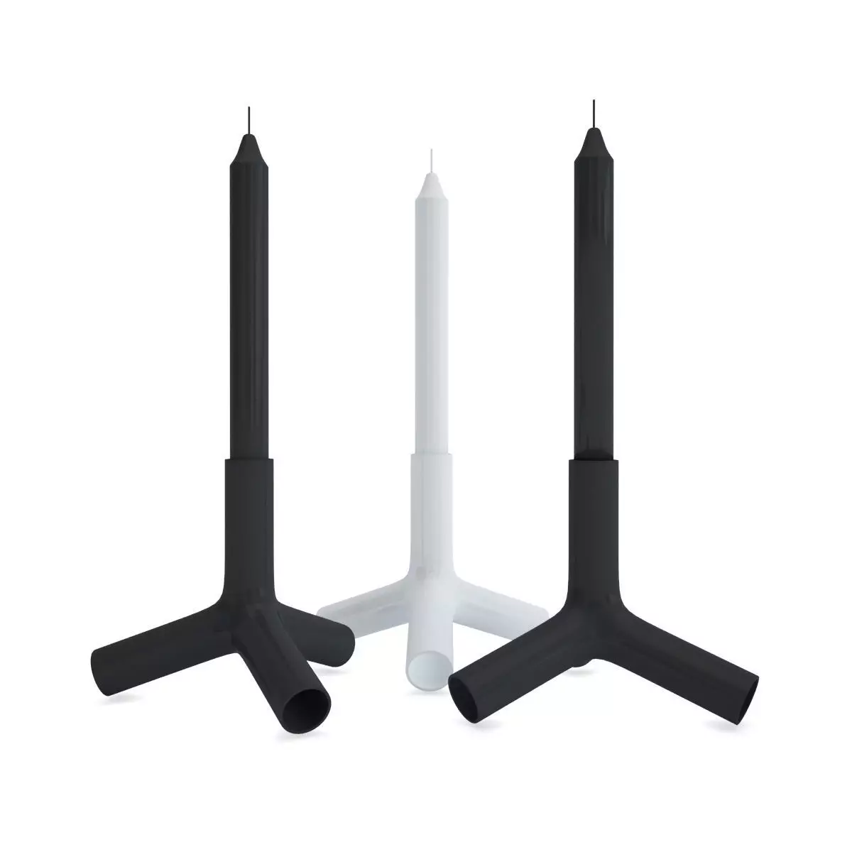 Candle  holder Tetra  3D model_0