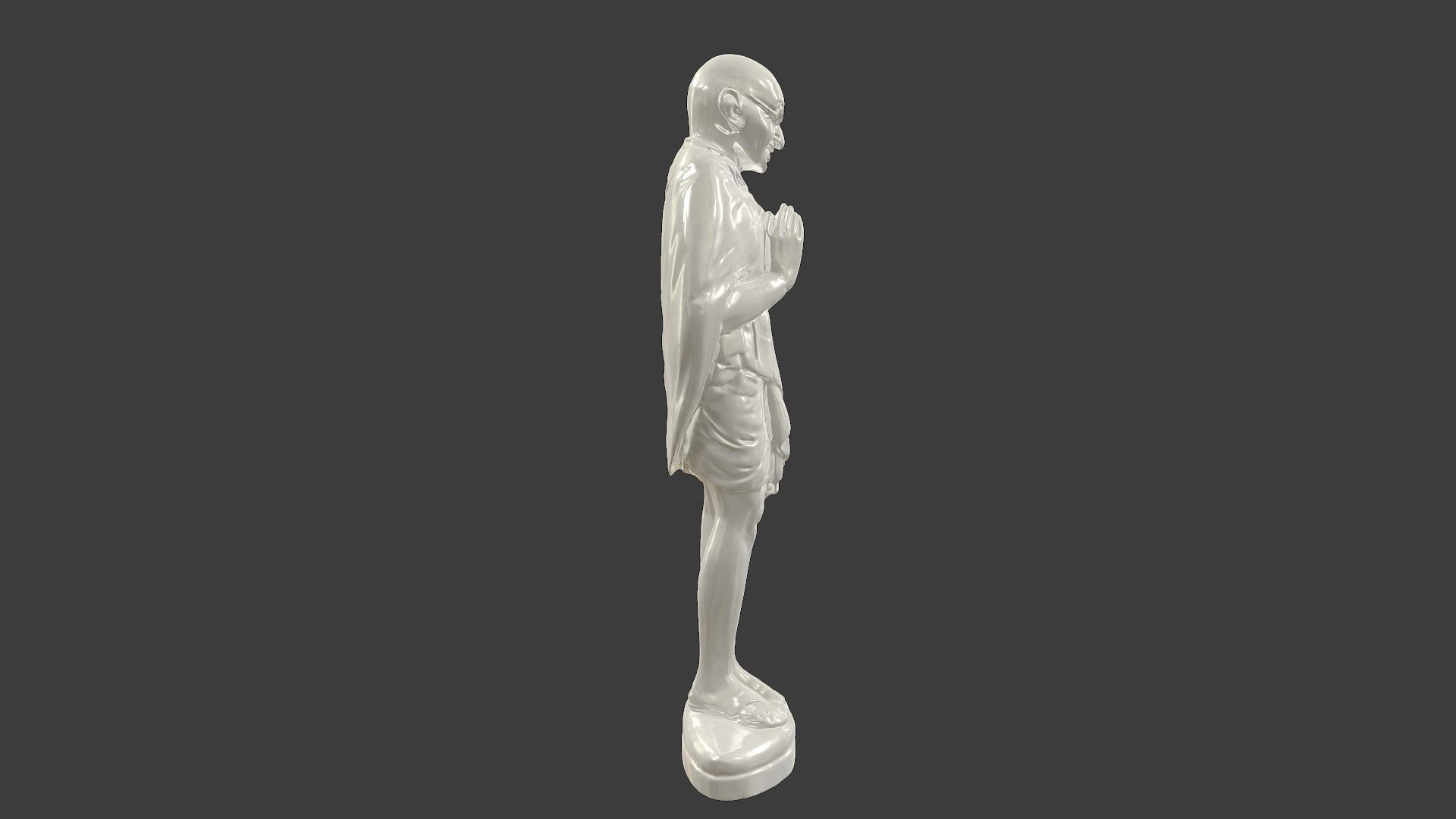 Ivory Gandhi v3 3DP 3D print model_19