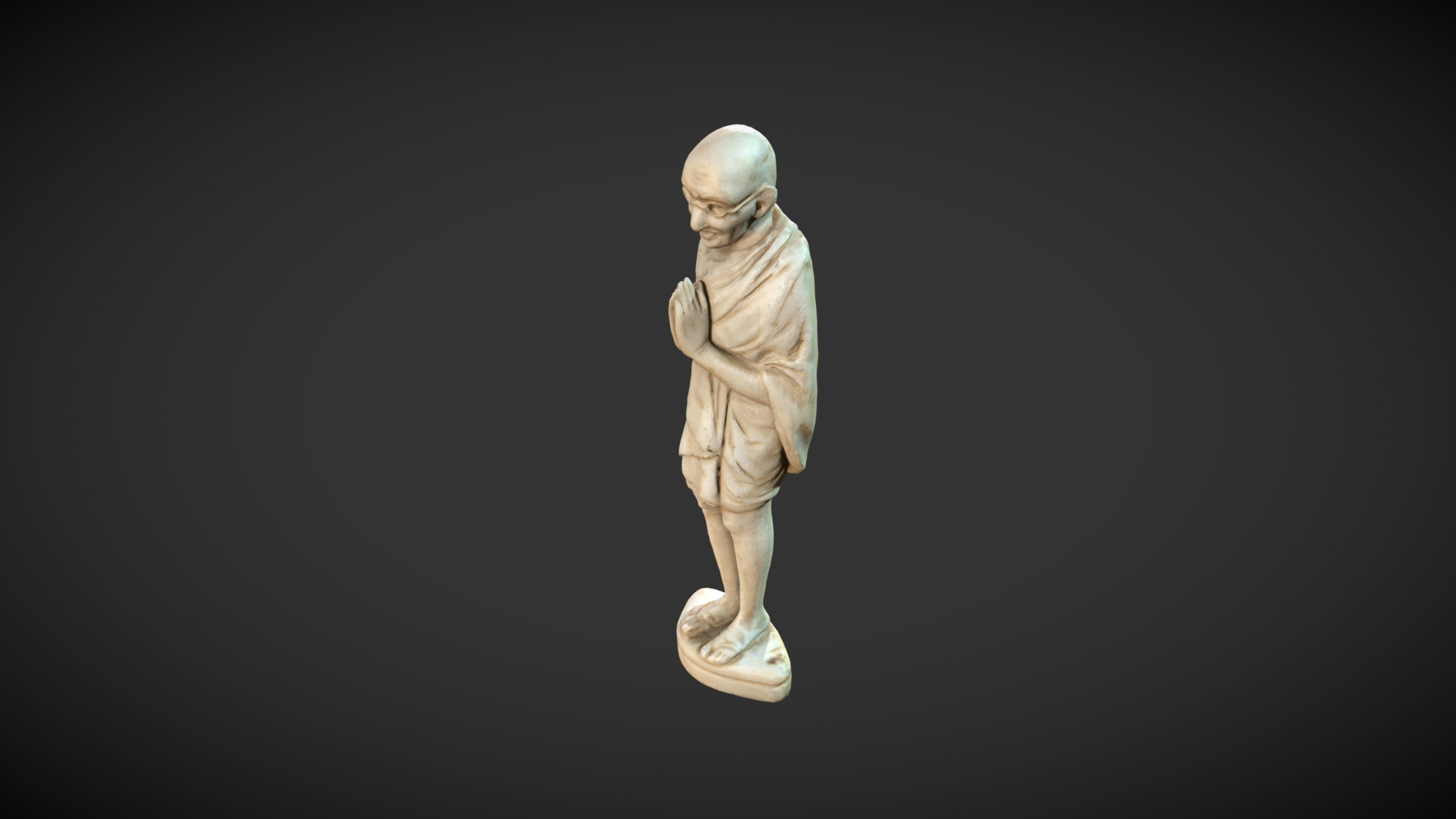 Ivory Gandhi v3 3DP 3D print model_17