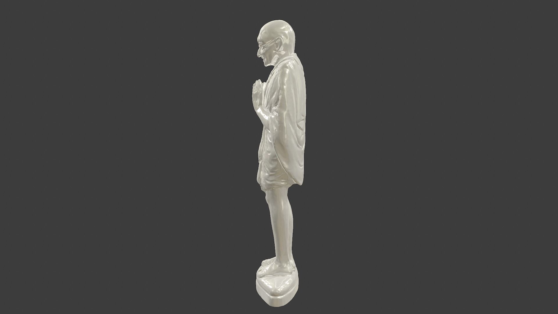 Ivory Gandhi v3 3DP 3D print model_23
