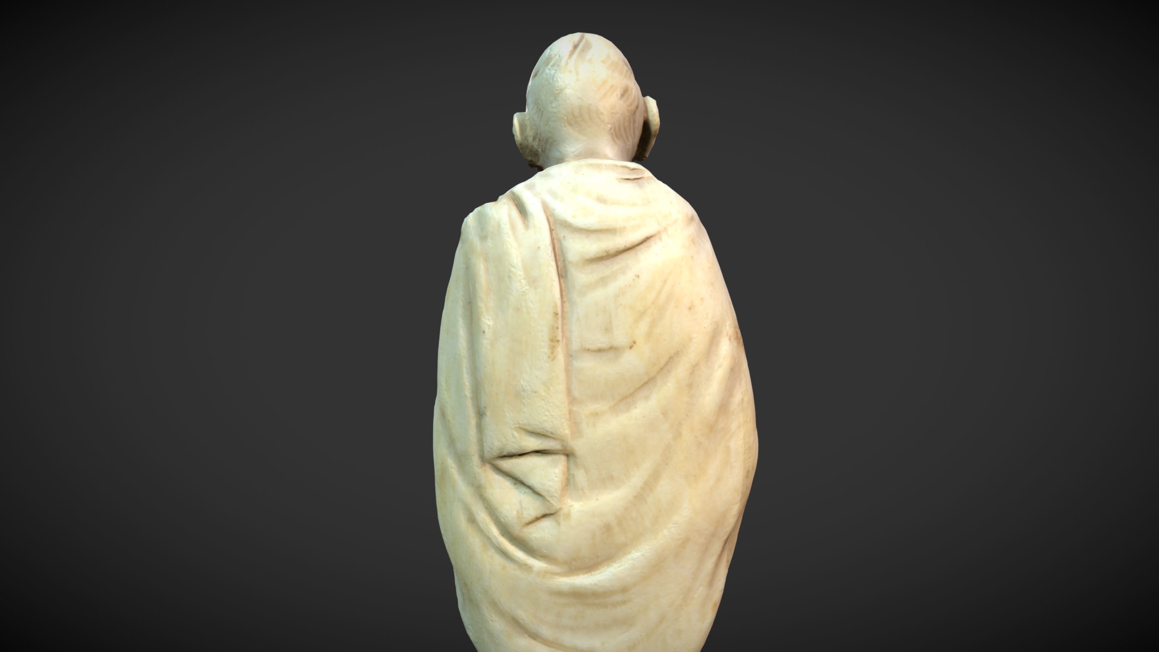 Ivory Gandhi v3 3DP 3D print model_10
