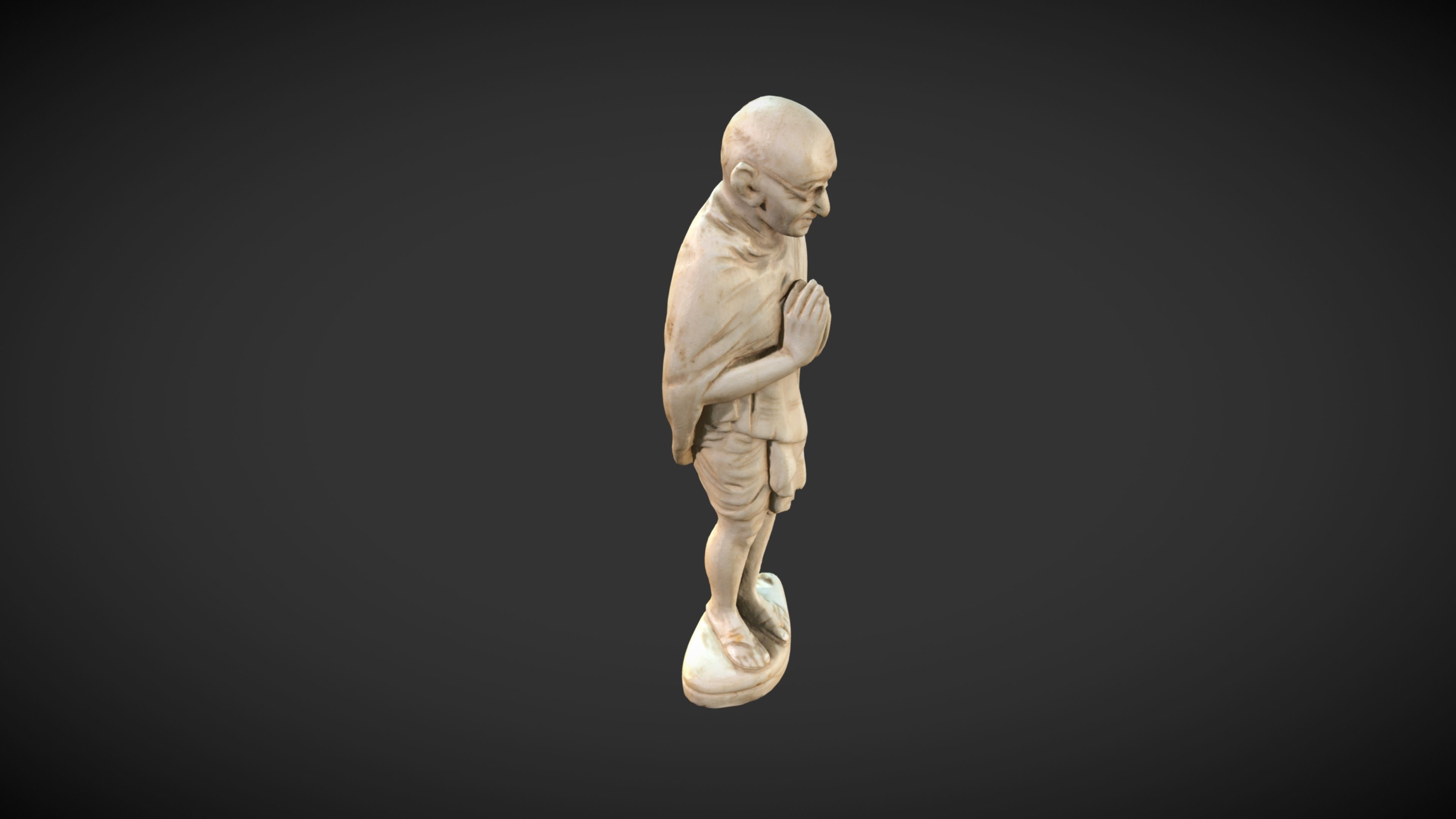 Ivory Gandhi v3 3DP 3D print model_18