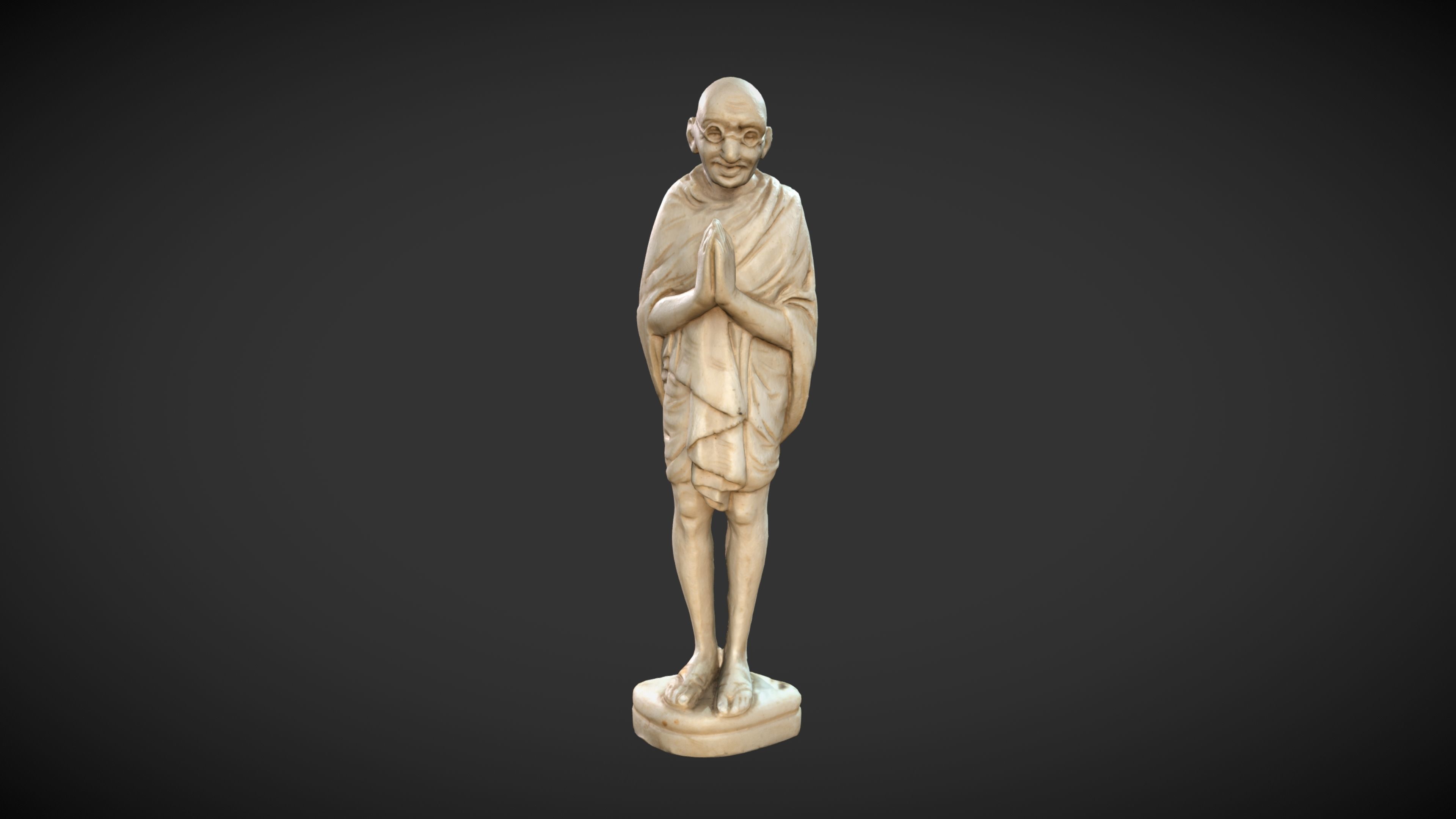 Ivory Gandhi v3 3DP 3D print model_5