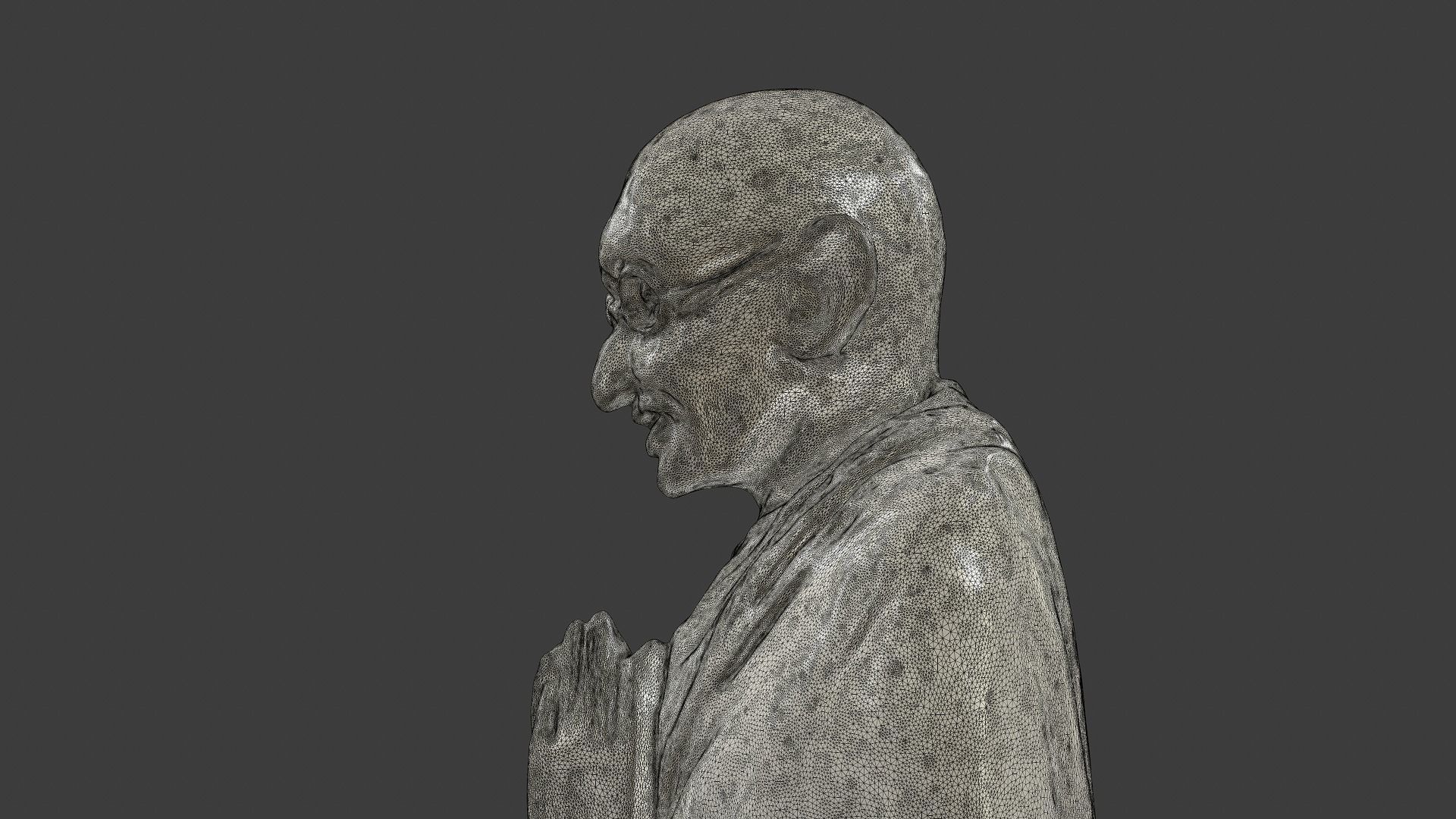 Ivory Gandhi v3 3DP 3D print model_31